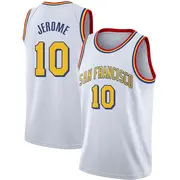 Swingman Gold Ty Jerome Youth Golden State Warriors Nike White Hardwood Classics Jersey - San Francisco Classic Edition